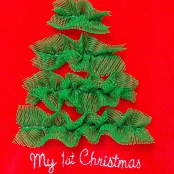 LITTLE ME | Red | DOT TREE 2 PIECE SWEATPANTS - Picture 4 of 7